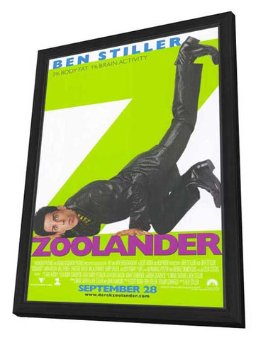 Zoolander 11 x 17 Movie Poster - Style A - in Deluxe Aluminum Frame