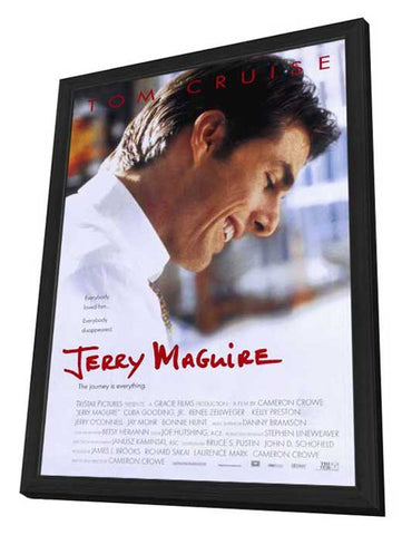 Jerry Maguire 11 x 17 Movie Poster - Style A - in Deluxe Aluminum Frame