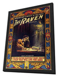 The Raven 11 x 17 Movie Poster - Style A - in Deluxe Aluminum Frame