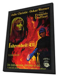 Fahrenheit 451 11 x 17 Poster - Foreign - Style A - in Deluxe Wood Frame