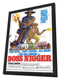 Boss Nigger 11 x 17 Movie Poster - Style A - in Deluxe Aluminum Frame