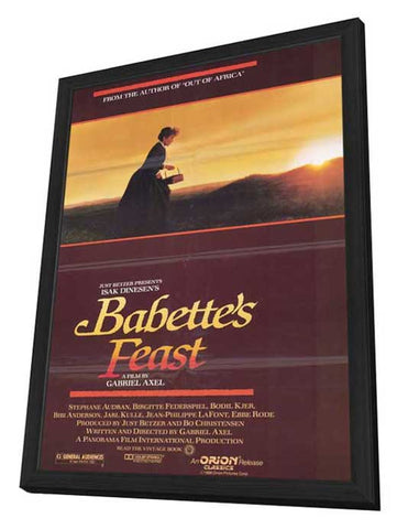 Babette's Feast 11 x 17 Movie Poster - Style A - in Deluxe Aluminum Frame