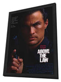 Above The Law 11 x 17 Movie Poster - Style A - in Deluxe Aluminum Frame