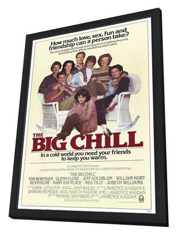 The Big Chill 11 x 17 Movie Poster - Style C - in Deluxe Aluminum Frame