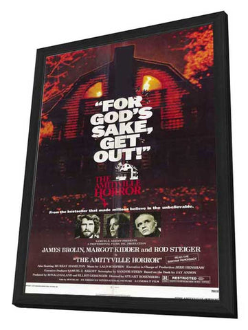 The Amityville Horror 11 x 17 Movie Poster - Style A - in Deluxe Aluminum Frame