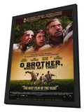 O Brother Where Art Thou? 11 x 17 Movie Poster - Style B - in Deluxe Aluminum Frame