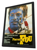 Pierrot Le Fou 11 x 17 Poster - Foreign - Style A - in Deluxe Aluminum Frame