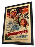 The African Queen 11 x 17 Movie Poster - Style D - in Deluxe Aluminum Frame