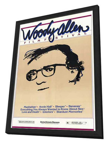 Aluminumy Allen Film Festival 11 x 17 Movie Poster - Style A - in Deluxe Aluminum Frame