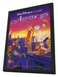 Aristocats 11 x 17 Movie Poster - Style A - in Deluxe Aluminum Frame
