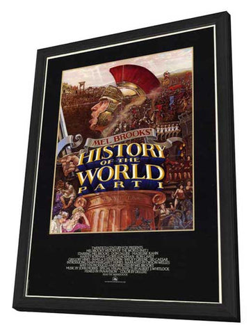 History of the World: Part 1 11 x 17 Movie Poster - Style A - in Deluxe Aluminum Frame