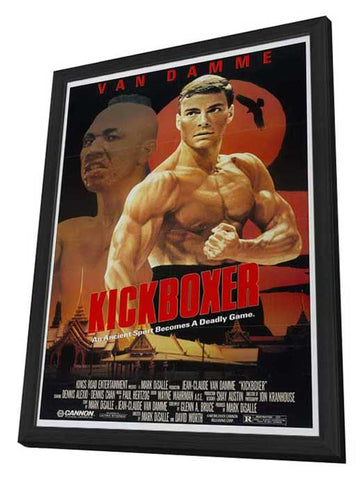 Kickboxer 11 x 17 Movie Poster - Style A - in Deluxe Aluminum Frame