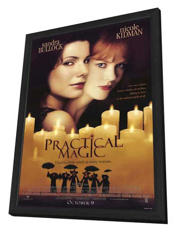Practical Magic 11 x 17 Movie Poster - Style A - in Deluxe Aluminum Frame