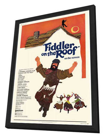 Fiddler on the Roof 11 x 17 Movie Poster - Style A - in Deluxe Aluminum Frame