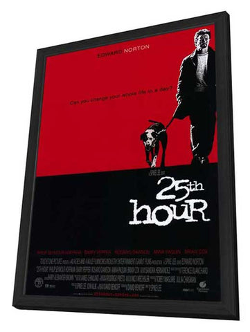 25th Hour 11 x 17 Movie Poster - Style A - in Deluxe Wood Frame