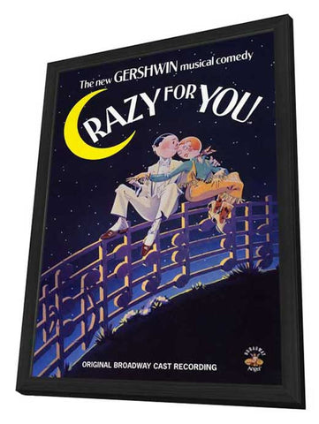Crazy For You 11 x 17 Movie Poster - Style A - in Deluxe Aluminum Frame