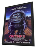Critters 11 x 17 Movie Poster - Style C - in Deluxe Aluminum Frame