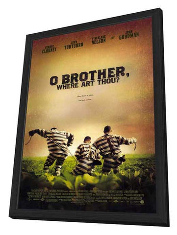 O Brother Where Art Thou? 11 x 17 Movie Poster - Style A - in Deluxe Aluminum Frame