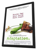 Adaptation 11 x 17 Movie Poster - Style A - in Deluxe Aluminum Frame