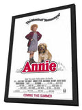 Annie 11 x 17 Movie Poster - Style B - in Deluxe Aluminum Frame