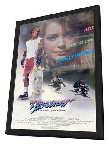 Thrashin' 11 x 17 Movie Poster - Style A - in Deluxe Aluminum Frame