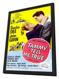 Tammy Tell Me True 11 x 17 Movie Poster - Style A - in Deluxe Aluminum Frame