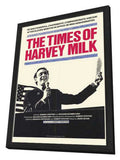 Times of Harvey Milk 11 x 17 Movie Poster - Style A - in Deluxe Aluminum Frame