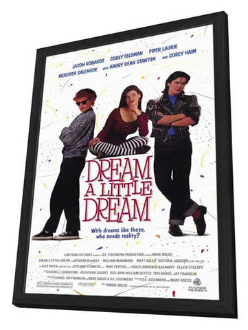 Dream a Little Dream 11 x 17 Movie Poster - Style A - in Deluxe Aluminum Frame