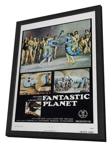 Fantastic Planet 11 x 17 Movie Poster - Style A - in Deluxe Aluminum Frame