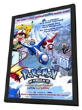 Pokemon Heroes 11 x 17 Movie Poster - Style A - in Deluxe Aluminum Frame