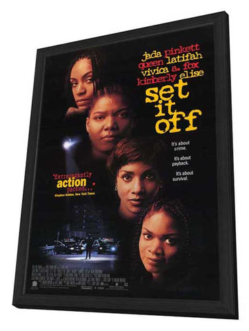Set It Off 11 x 17 Movie Poster - Style A - in Deluxe Aluminum Frame