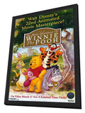 Many Adventures of Winnie the Pooh 11 x 17 Movie Poster - Style A - in Deluxe Aluminum Frame
