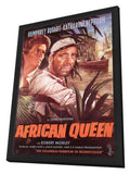 The African Queen 11 x 17 Movie Poster - German Style A - in Deluxe Aluminum Frame