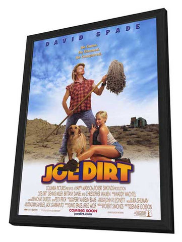 The Adventures of Joe Dirt 11 x 17 Movie Poster - Style B - in Deluxe Aluminum Frame