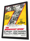 The Magnificent Seven 11 x 17 Movie Poster - Style D - in Deluxe Aluminum Frame