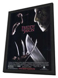 Freddy Vs. Jason 11 x 17 Movie Poster - Style B - in Deluxe Aluminum Frame