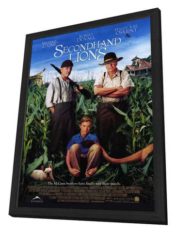 Secondhand Lions 11 x 17 Movie Poster - Style A - in Deluxe Aluminum Frame