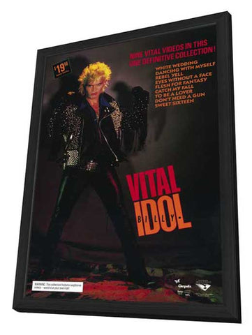 Billy Idol: Vital 11 x 17 Movie Poster - Style A - in Deluxe Aluminum Frame