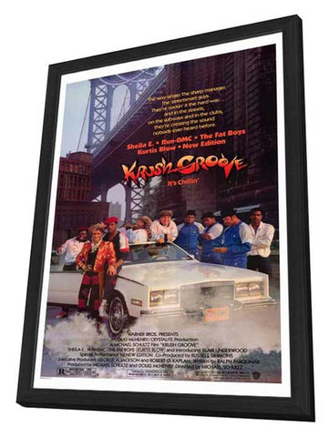 Krush Groove 11 x 17 Movie Poster - Style A - in Deluxe Aluminum Frame