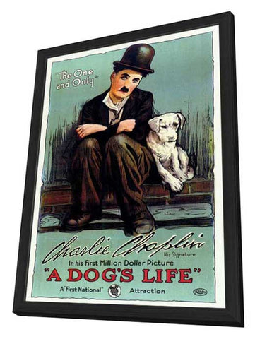 A Dog's Life 11 x 17 Movie Poster - Style B - in Deluxe Aluminum Frame