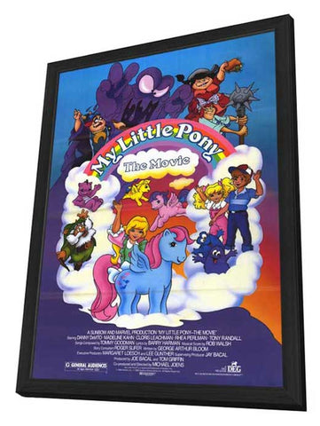 My Little Pony 11 x 17 Movie Poster - Style A - in Deluxe Aluminum Frame