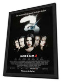 Scream 3 11 x 17 Movie Poster - Style A - in Deluxe Aluminum Frame