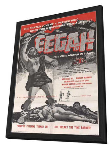 Eegah 11 x 17 Movie Poster - Style A - in Deluxe Aluminum Frame