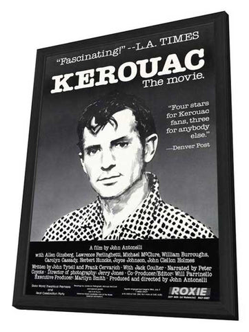 Kerouac 11 x 17 Movie Poster - Style A - in Deluxe Aluminum Frame