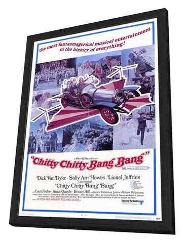 Chitty Chitty Bang Bang 11 x 17 Movie Poster - Style C - in Deluxe Aluminum Frame