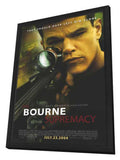The Bourne Supremacy 11 x 17 Movie Poster - Style B - in Deluxe Aluminum Frame