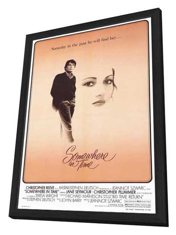 Somewhere in Time 11 x 17 Movie Poster - Style A - in Deluxe Aluminum Frame