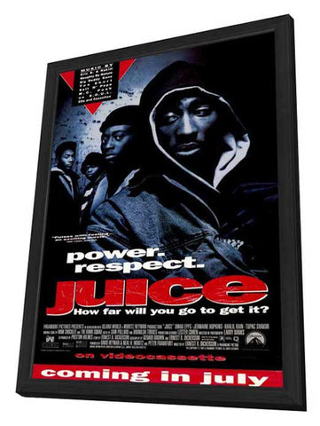 Juice 11 x 17 Movie Poster - Style B - in Deluxe Aluminum Frame