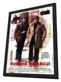 Donnie Brasco   11 x 17 Movie Poster - Style B - in Deluxe Aluminum Frame