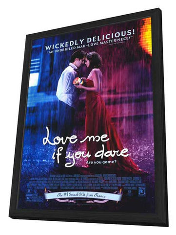 Love Me If You Dare 11 x 17 Movie Poster - Style A - in Deluxe Aluminum Frame